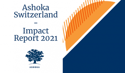 Ashoka Switzerland Impact Report 2021 cover page 