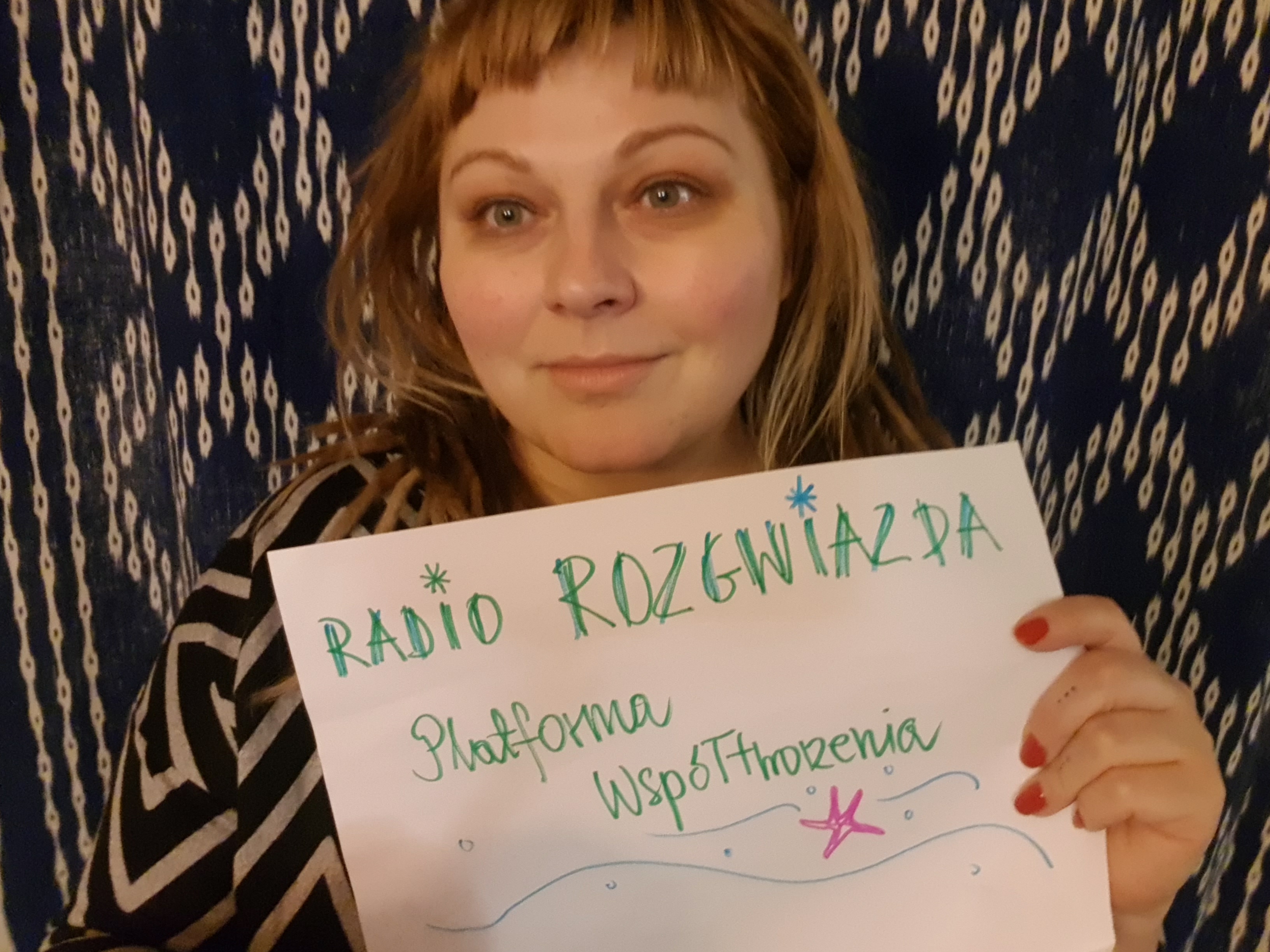 Jola Gawęda (Fundacja Feminoteka Fundacja Droga Kobiet / WenDo Warszawa) przedstawia Radio Rozgwiazda.