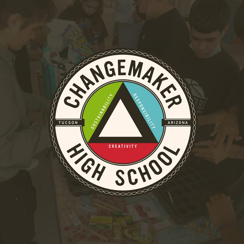Logo from the Changemaker High School 