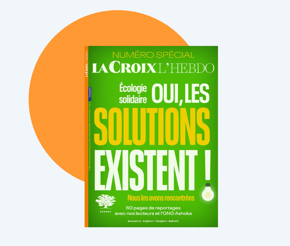 La Croix l'Hebdo x Ashoka