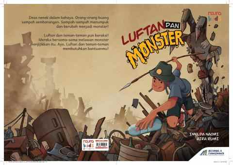 Luftan dan Monster Book Cover