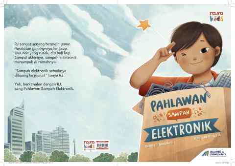 Pahlawan Sampah Elektronik Book Cover