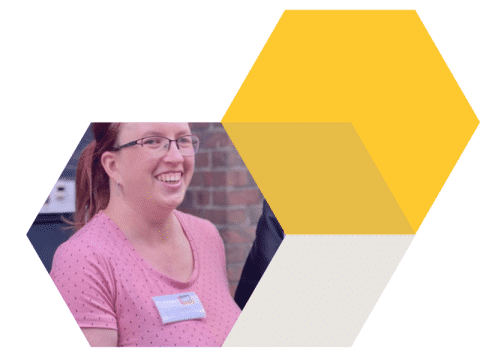 young person smiling