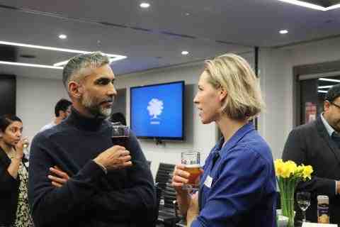 Image of two UK Fellows 