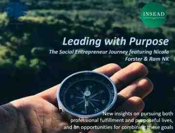 Leading with purpose insead
