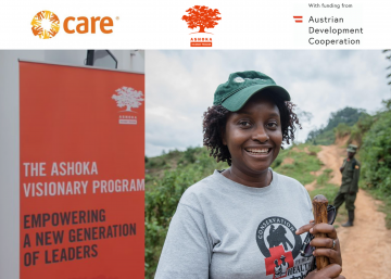 Poster for Visionary Program webinar with Dr. Gladys Kalema Zikusoka (Founder of Conservation Through Public Health)