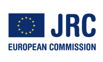 Logo for Join Research Centre, Partner of Ashoka Italy. EU flag to the left, big dark blue blue letters JRC to the right; smaller lettering for the following words in dark blue: European Commission