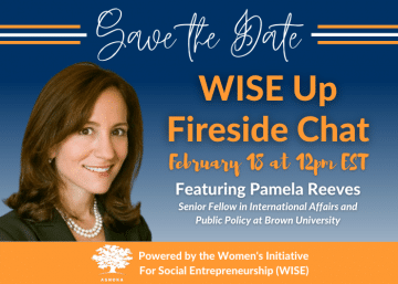 WISE Up Fireside Chat with Pamela Reeves