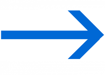 blue arrow white background