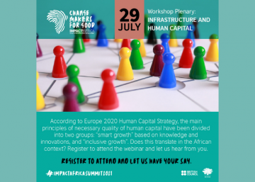 Ashoka Impact Africa Summit plenary poster 