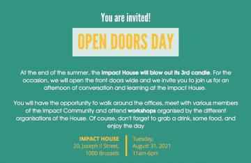 Open Doors Day Impact House