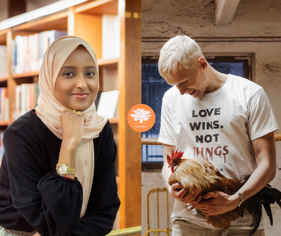 Salaado Qasim and Benjamin Pitkänen - Young Changemakers of the Year 2022
