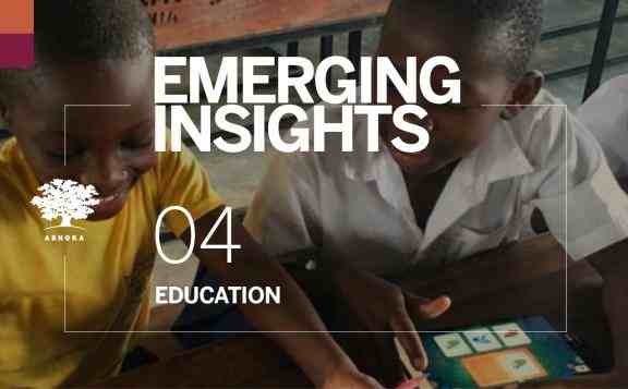 Emerging Insight 04 - Education