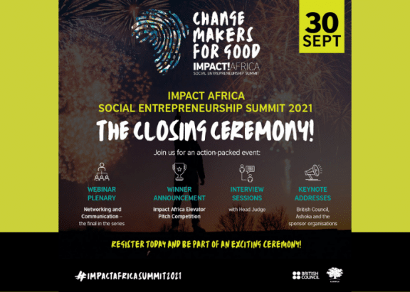 Impact Africa Closing Ceremony Poster