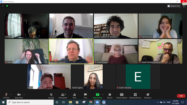 lederer sandor hungarian fellow meeting online