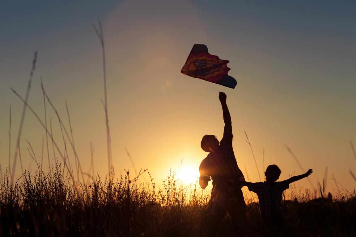 Person with Kite