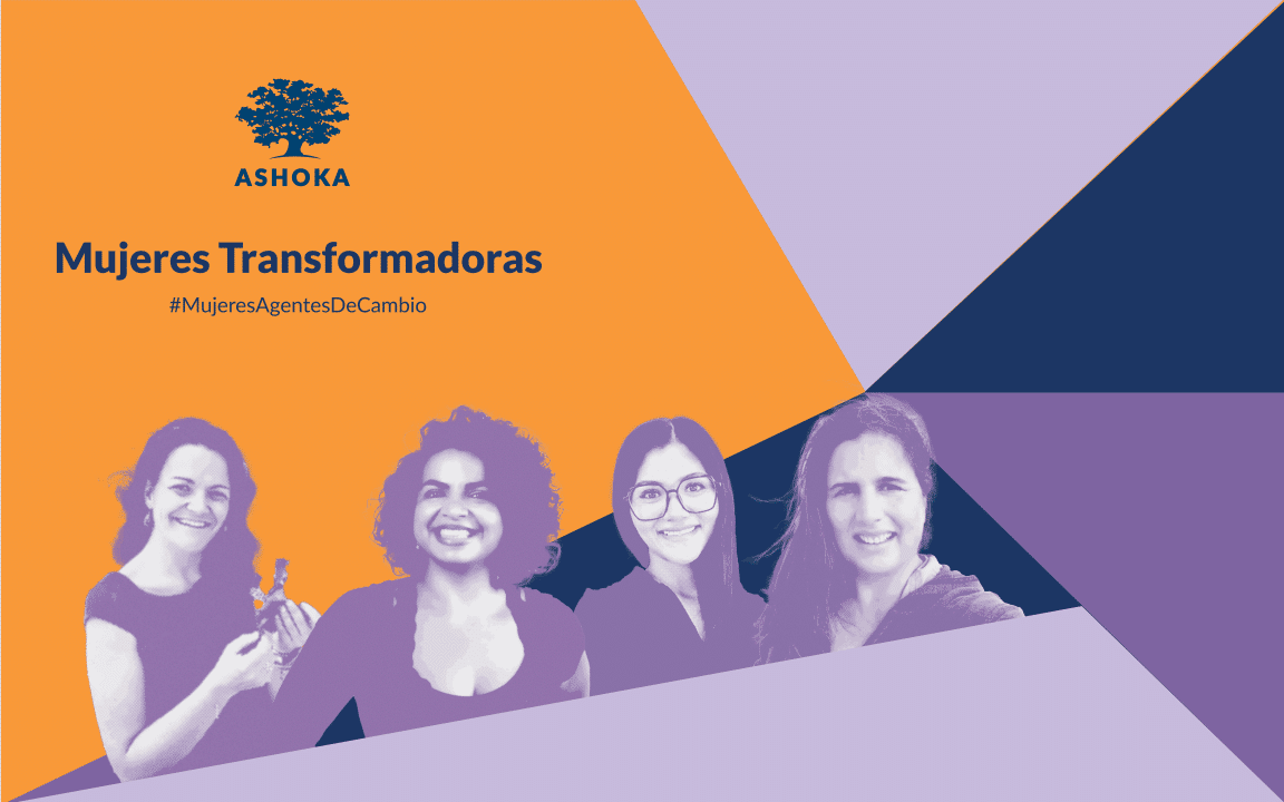 Se ven 4 mujeres y se lee "Mujeres Transformadoras"