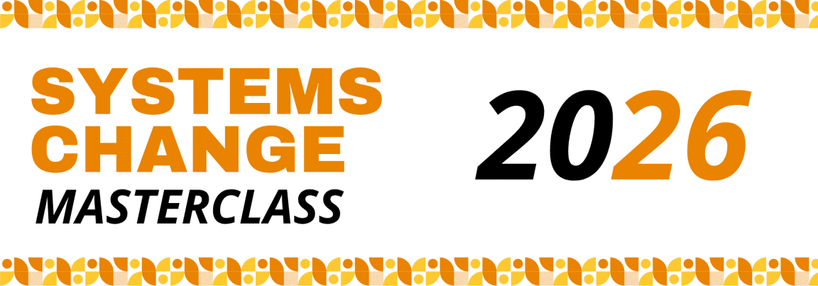 Edizione Masterclass Systems Change 2026