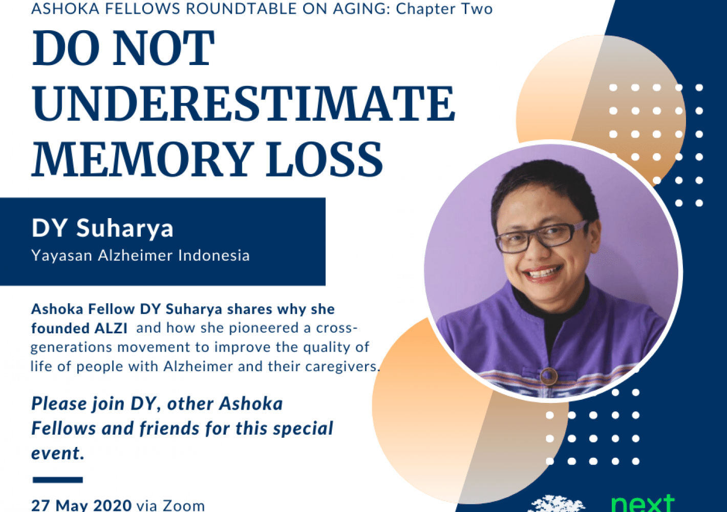 Dy Suharya: Don´t Underestimate Memory Loss