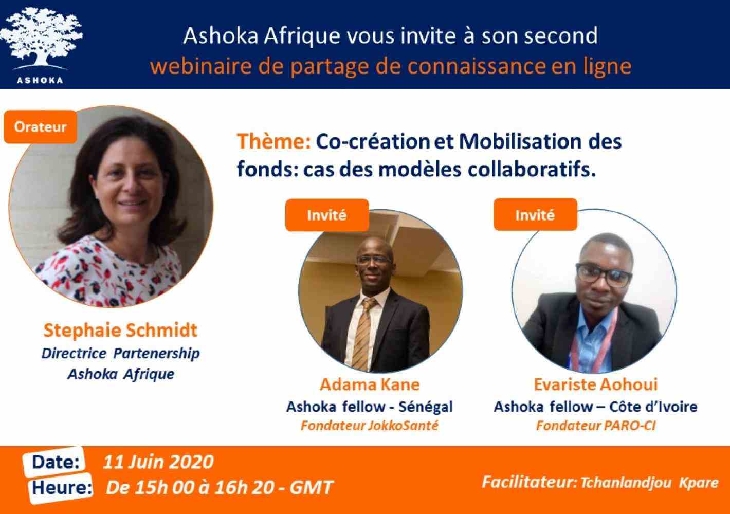Webinaire d'échange d'expérience et de partage avec les fellows du Sahel