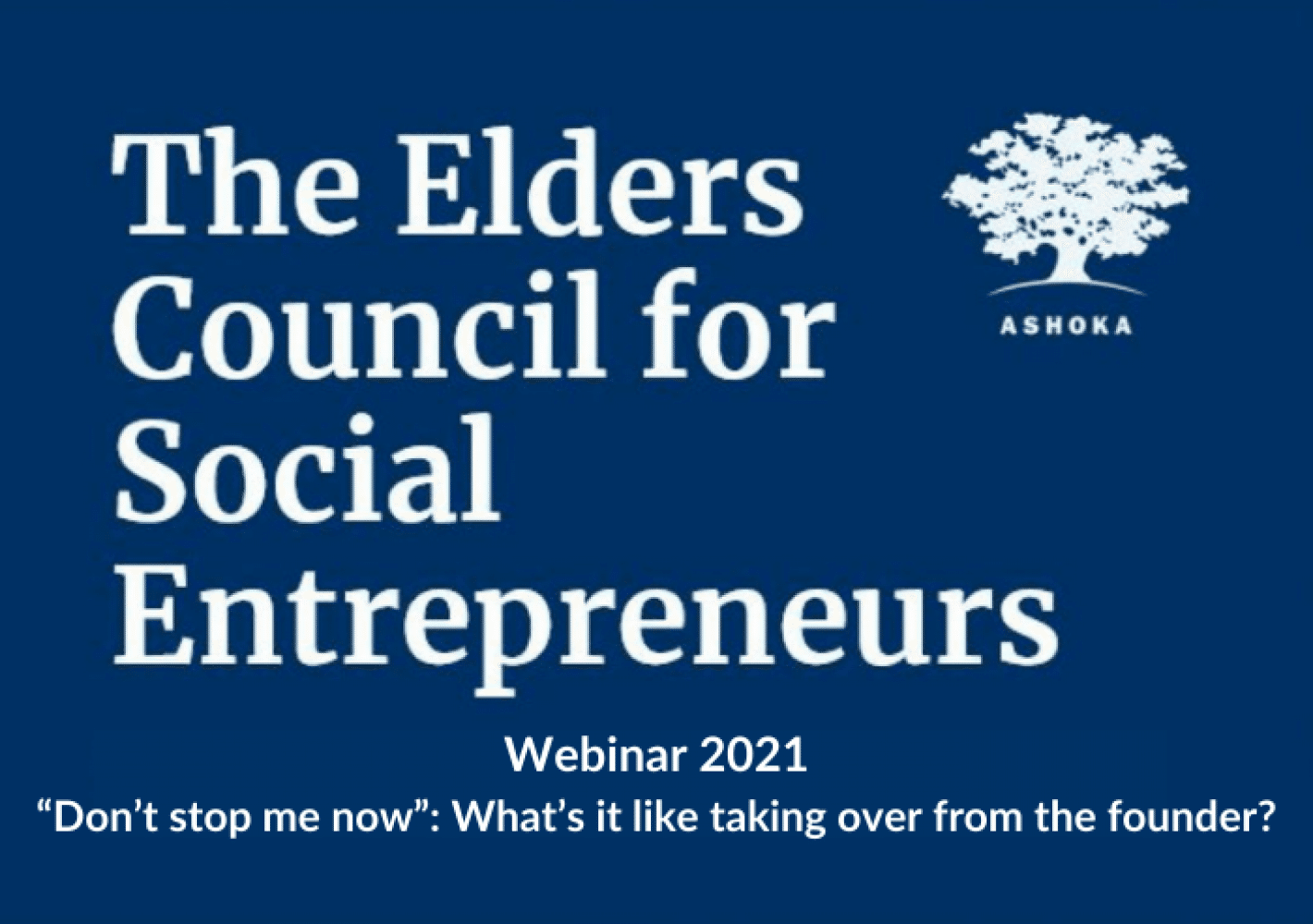 Elders Council Webinar 2021