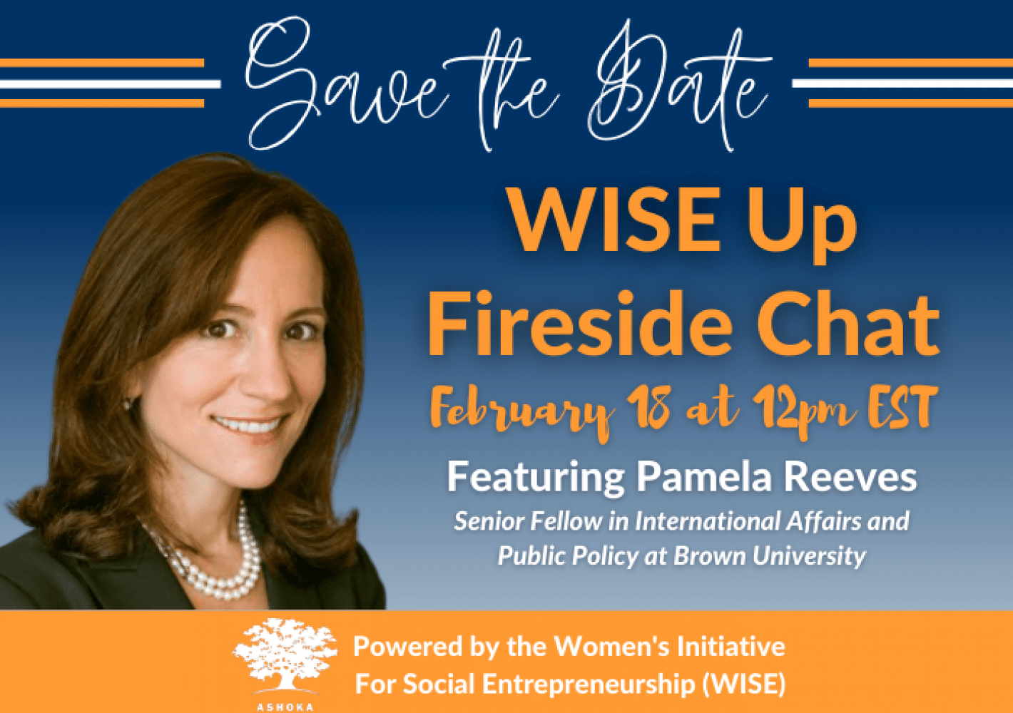 WISE Up Fireside Chat with Pamela Reeves