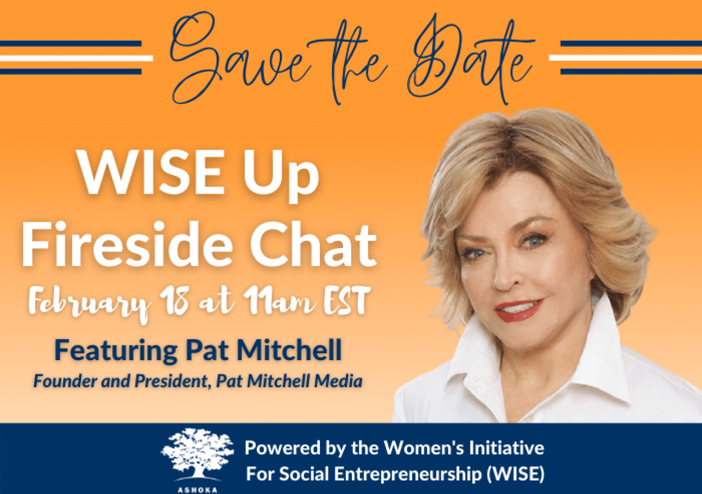 WISE Up Fireside chat with Pat Michell
