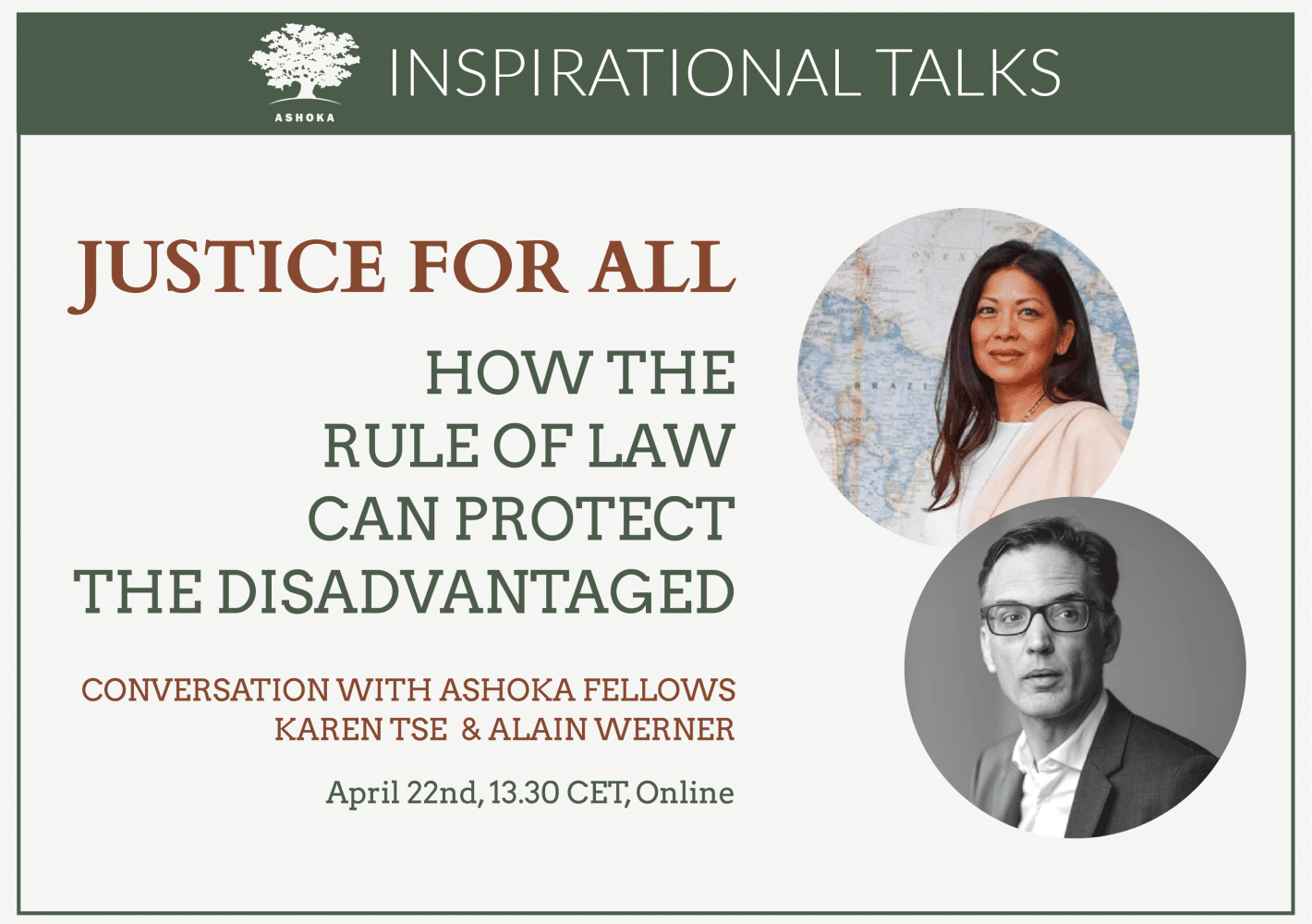 Event description with images of Karen Tse and Alain Werner