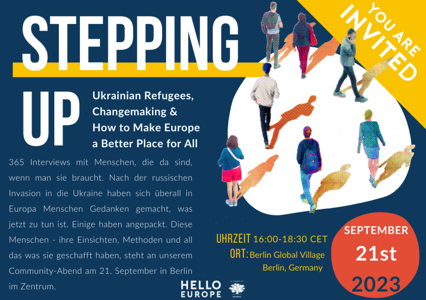 Stepping Up: Ukrainian refugees, changemaking and how to make Europe a better place for all