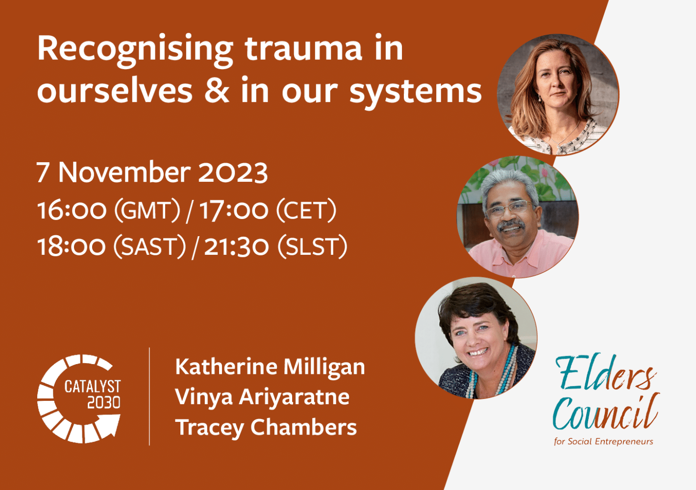 Elders Council Webinar: Recognising trauma in ourselves and in our systems