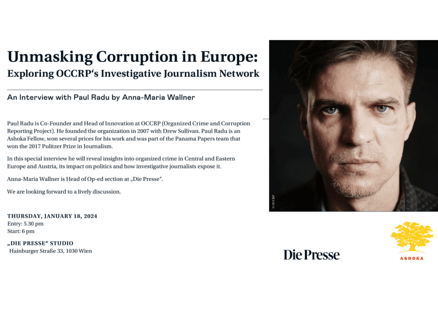 Unmasking Corruption in Europe: An interview with Paul Radu