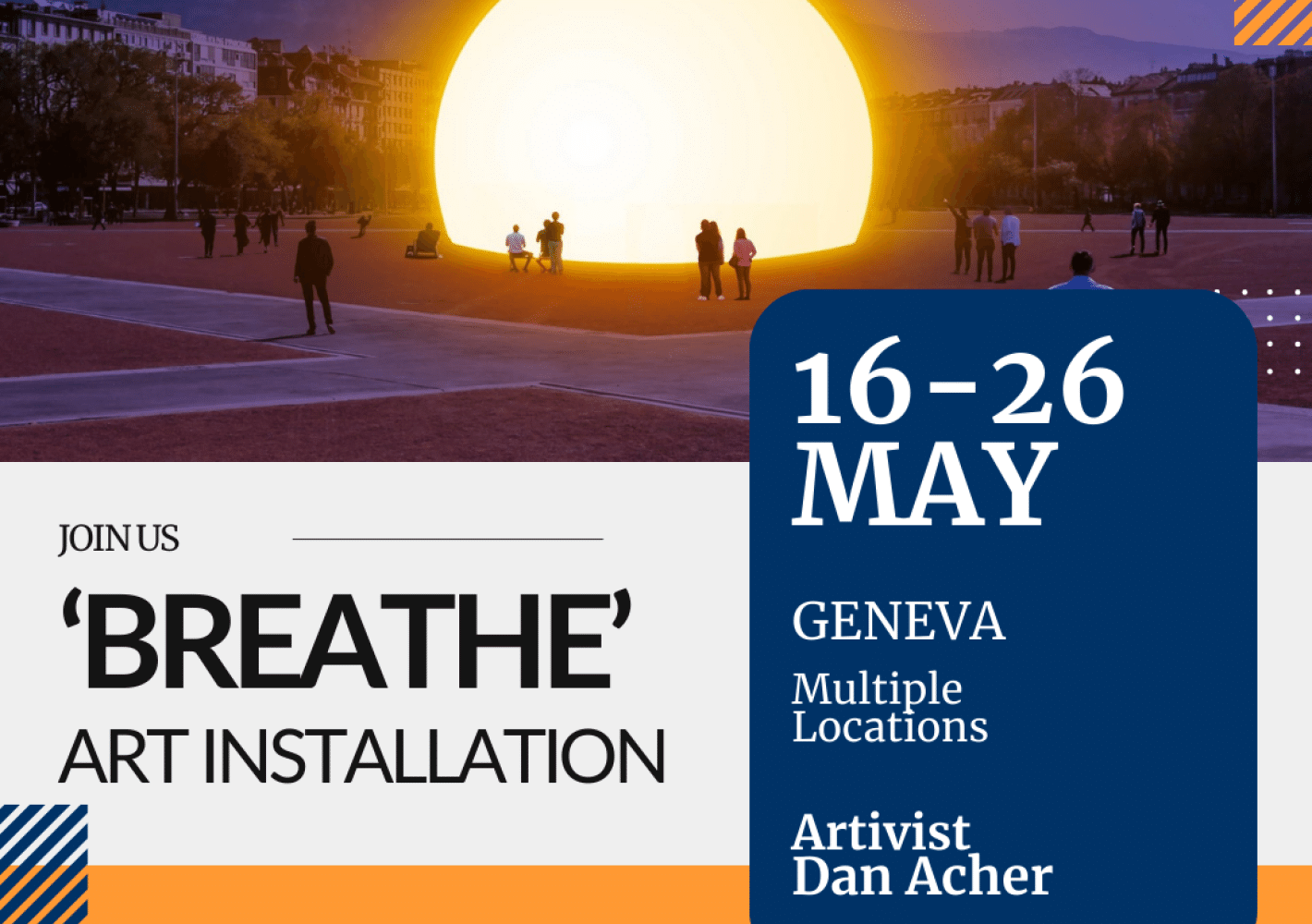 Breathe Art Installation Dan Acher