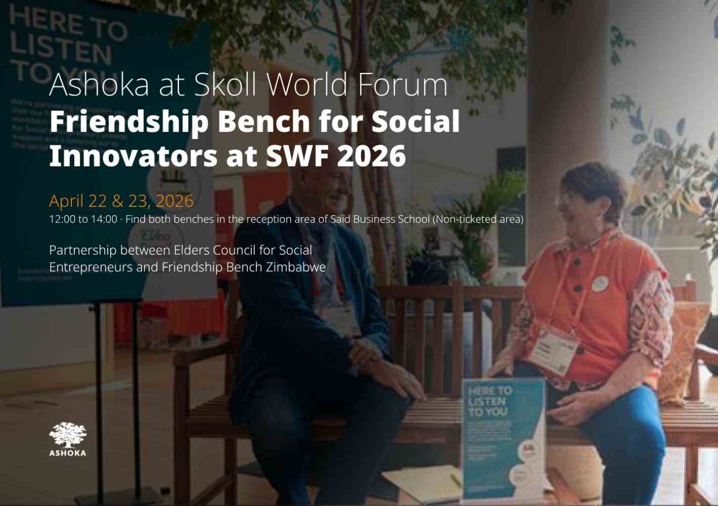 Friendship Bench at Skoll