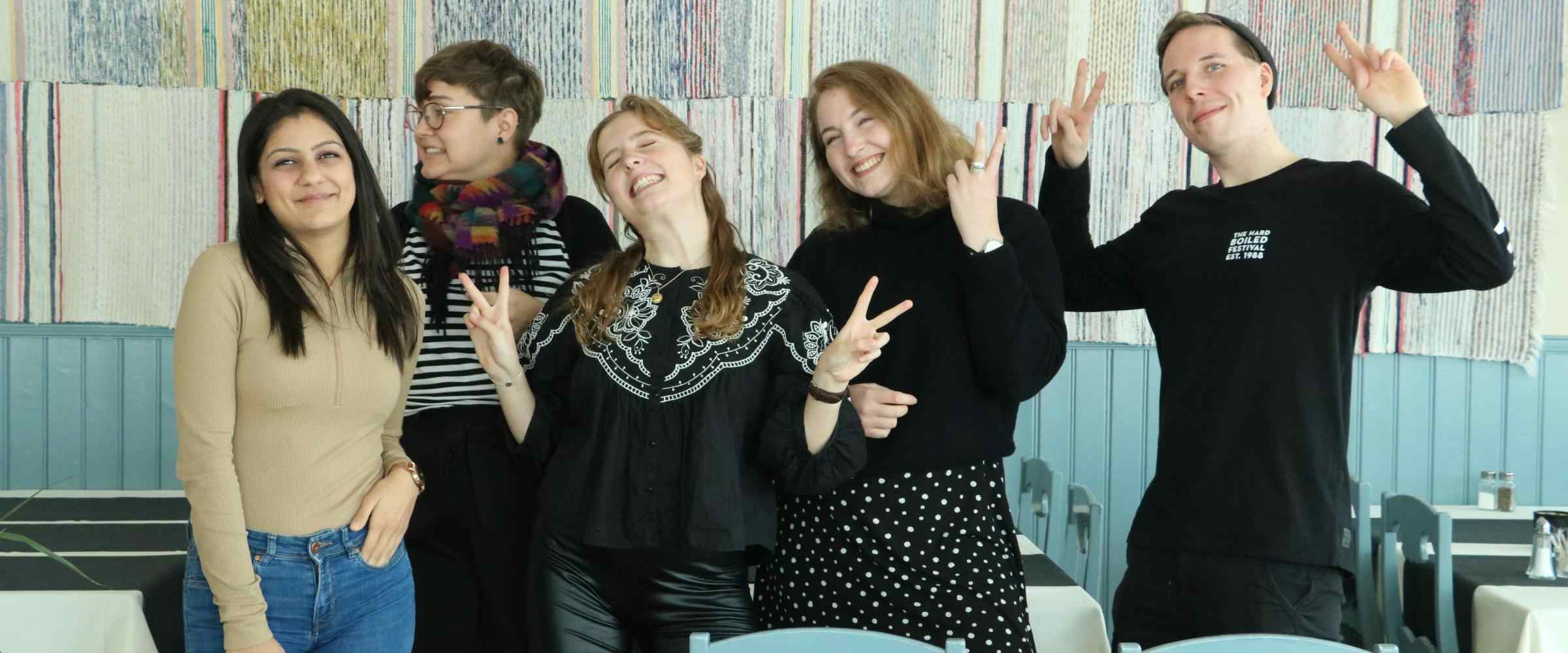 Regards from some of us, excited about tomorrow! 