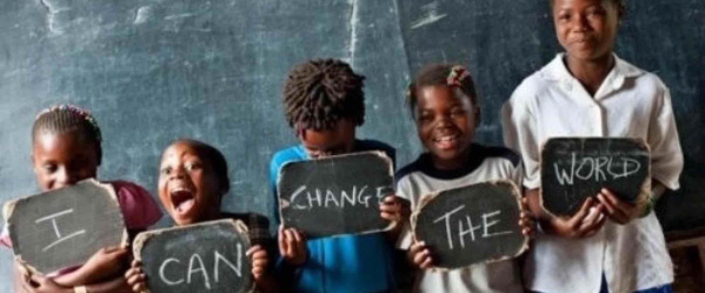 I can change the world