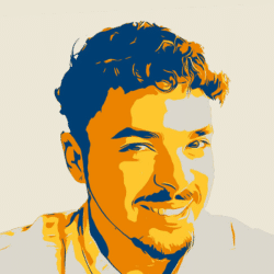 Foto com filtro amarelo e azul escuro de Hudson