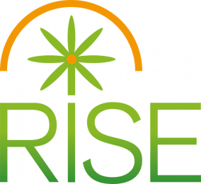 RISE logo in green