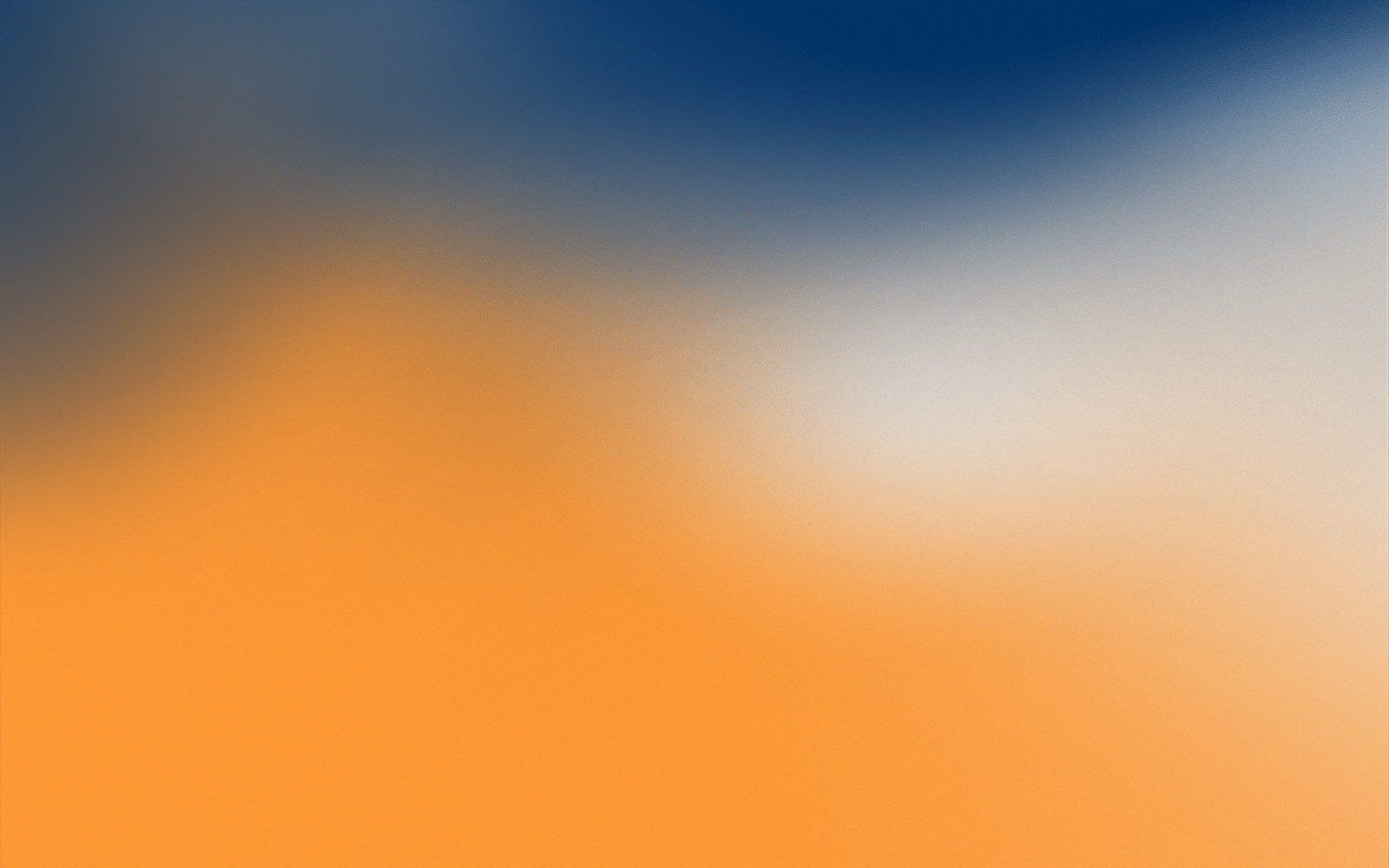 Blue orange gradient