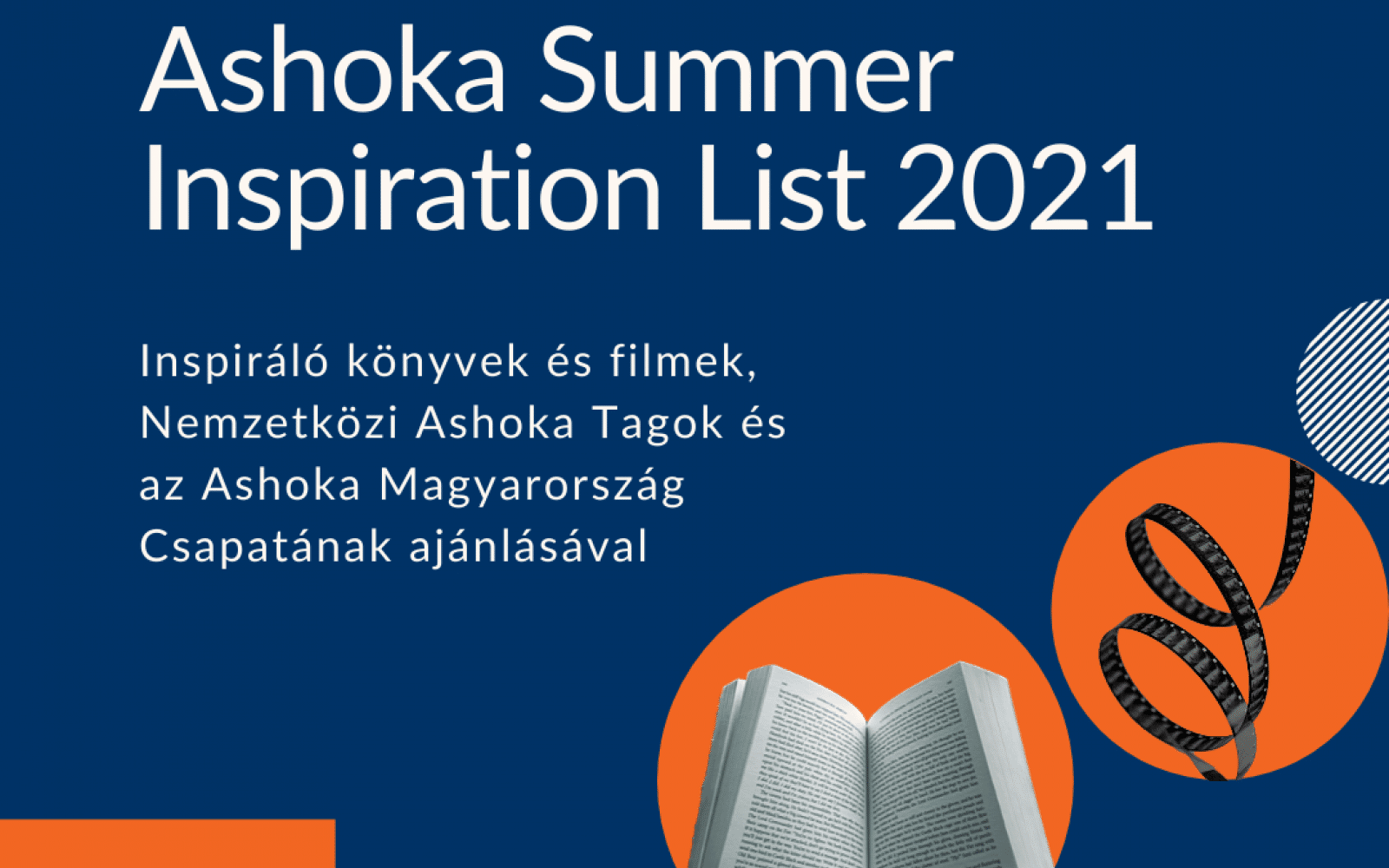 Ashoka summer inspiration list 2021