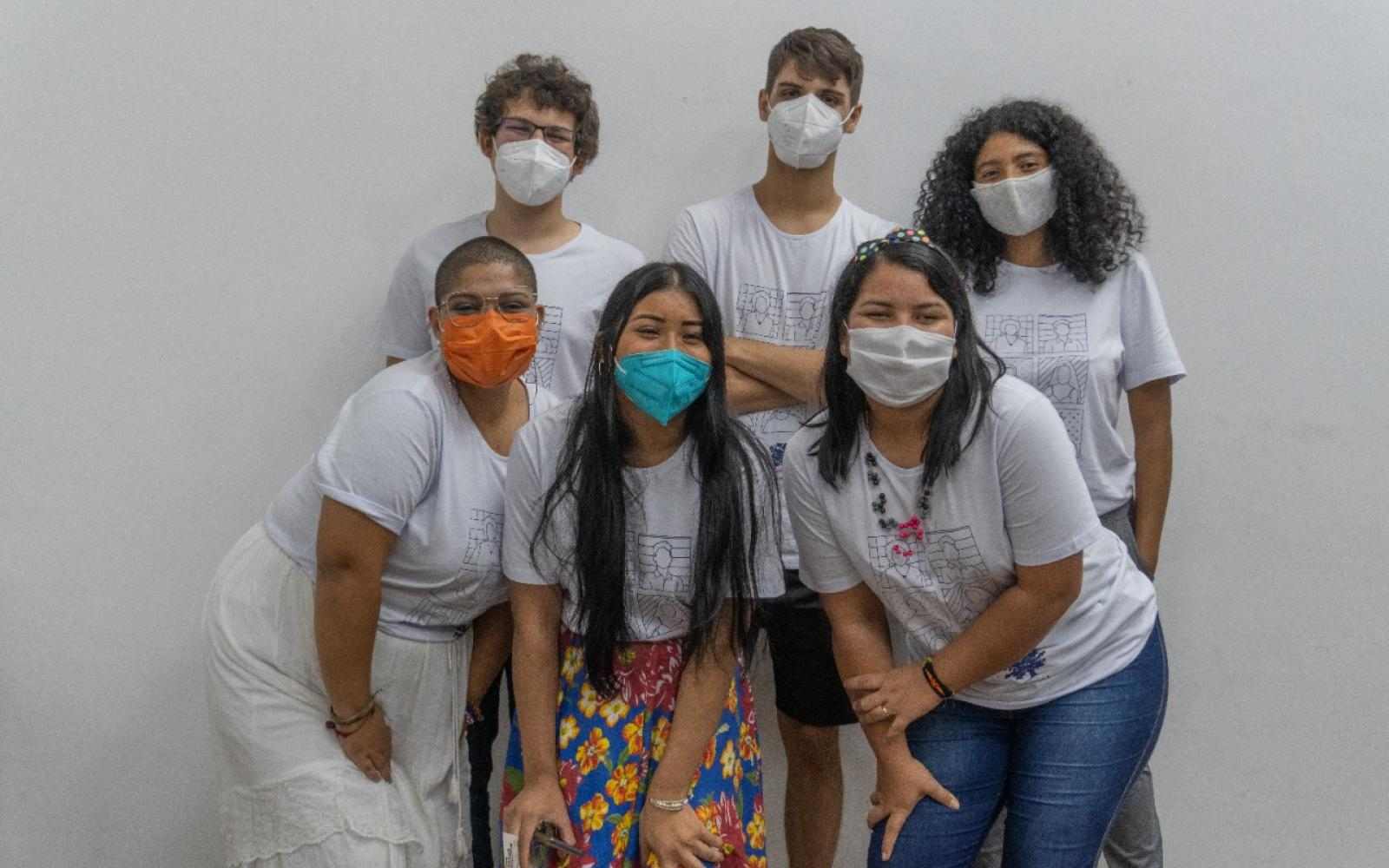 six young changemakers from Amazonia region