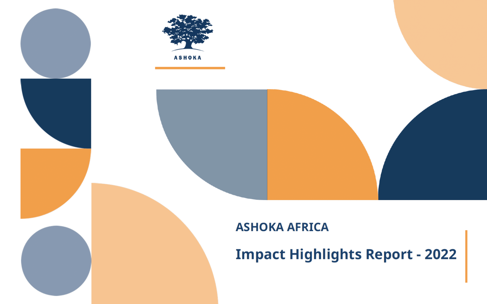 Ashoka Africa Impact Report - 2022 cover page