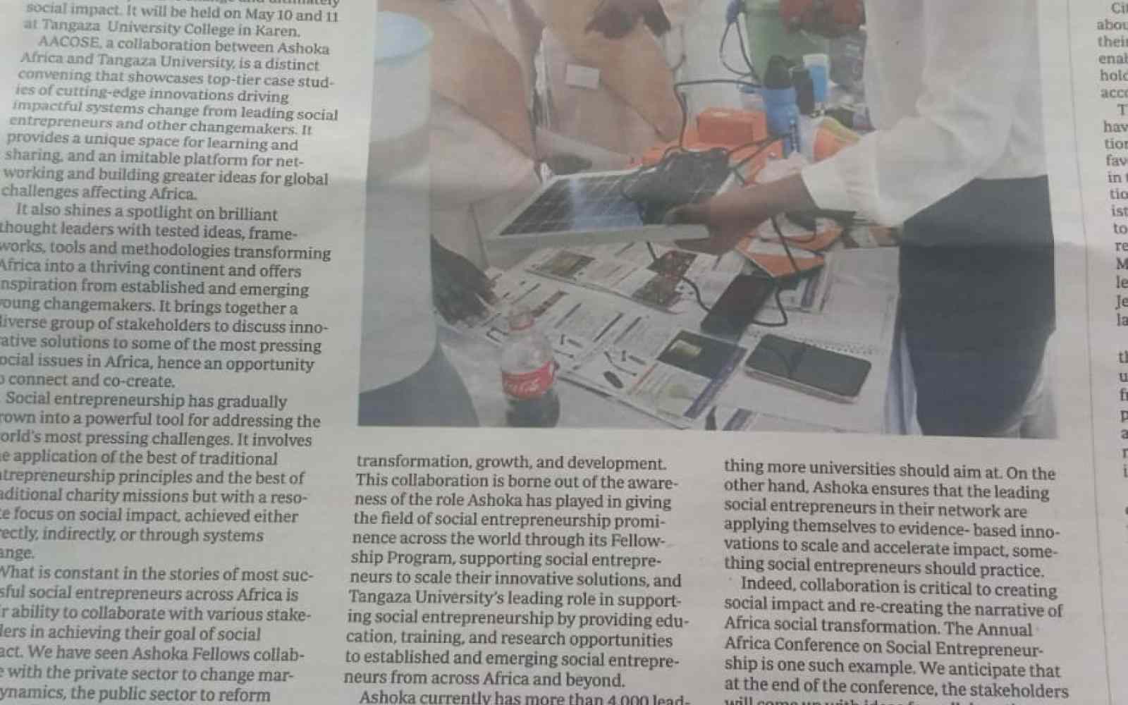 An opinion piece by Vincent on the Standard magazine