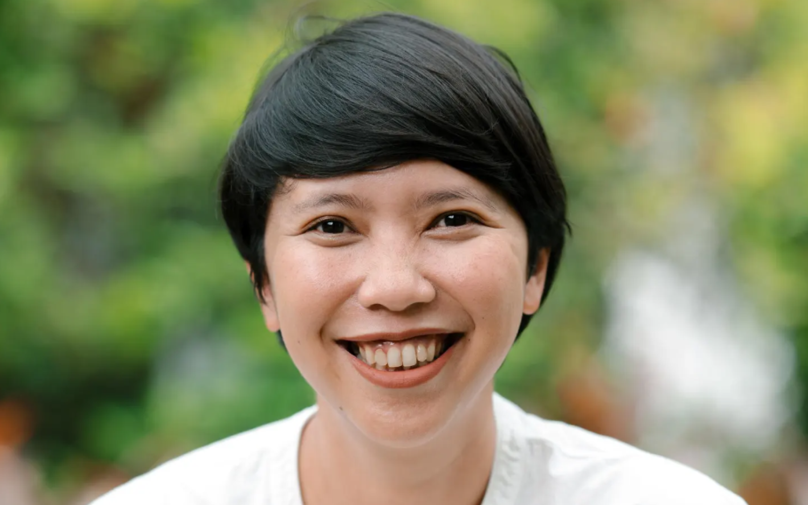 face of a woman