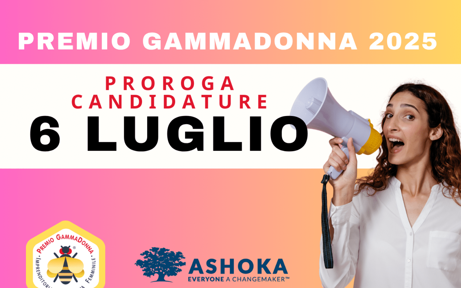 proroga premio gamma donna 6 luglio