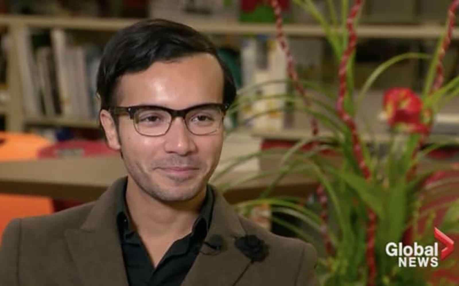 Photo of Ashoka Fellow Gabriel Bran Lopez on Global News
