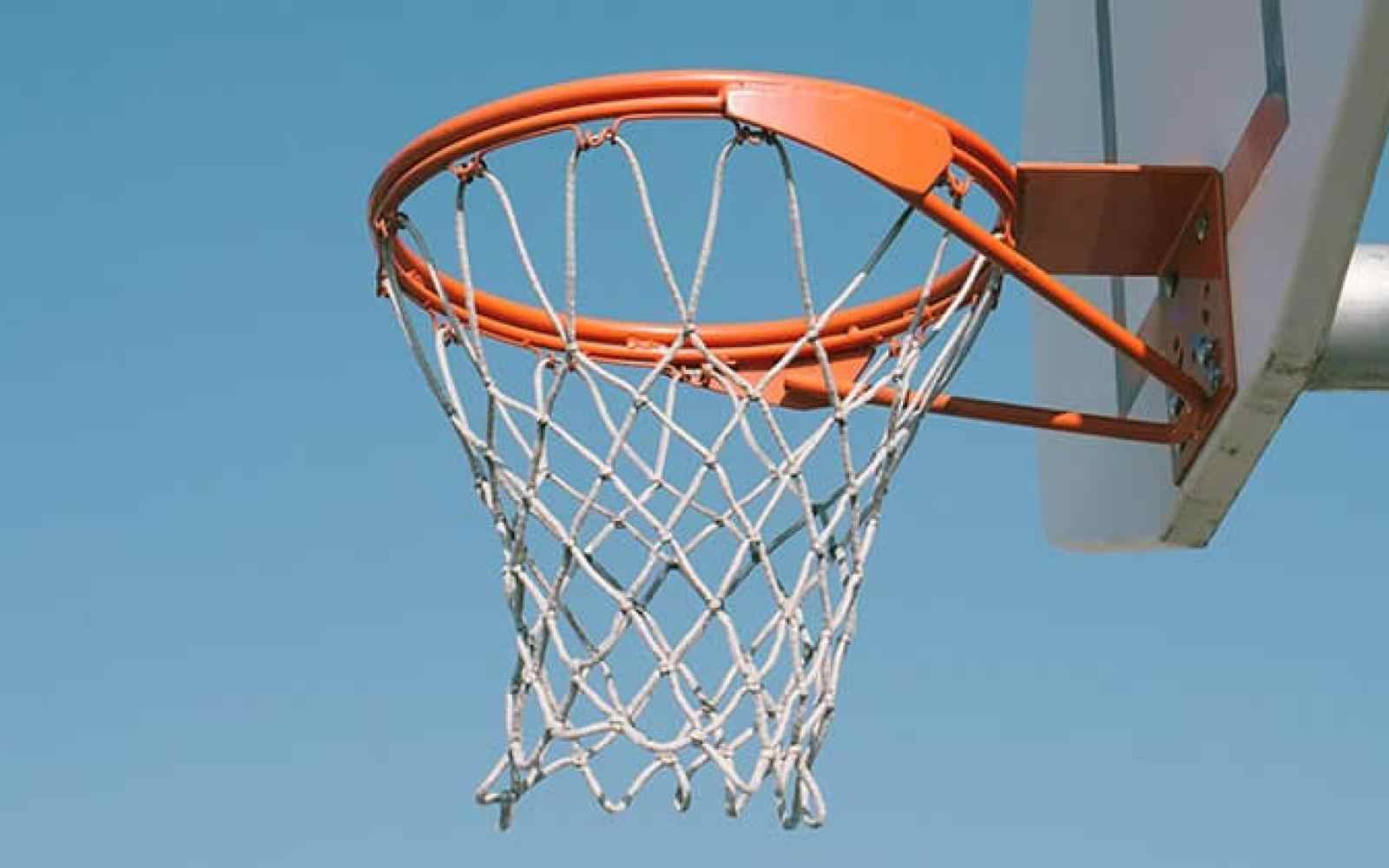 Photo of basketball hoop