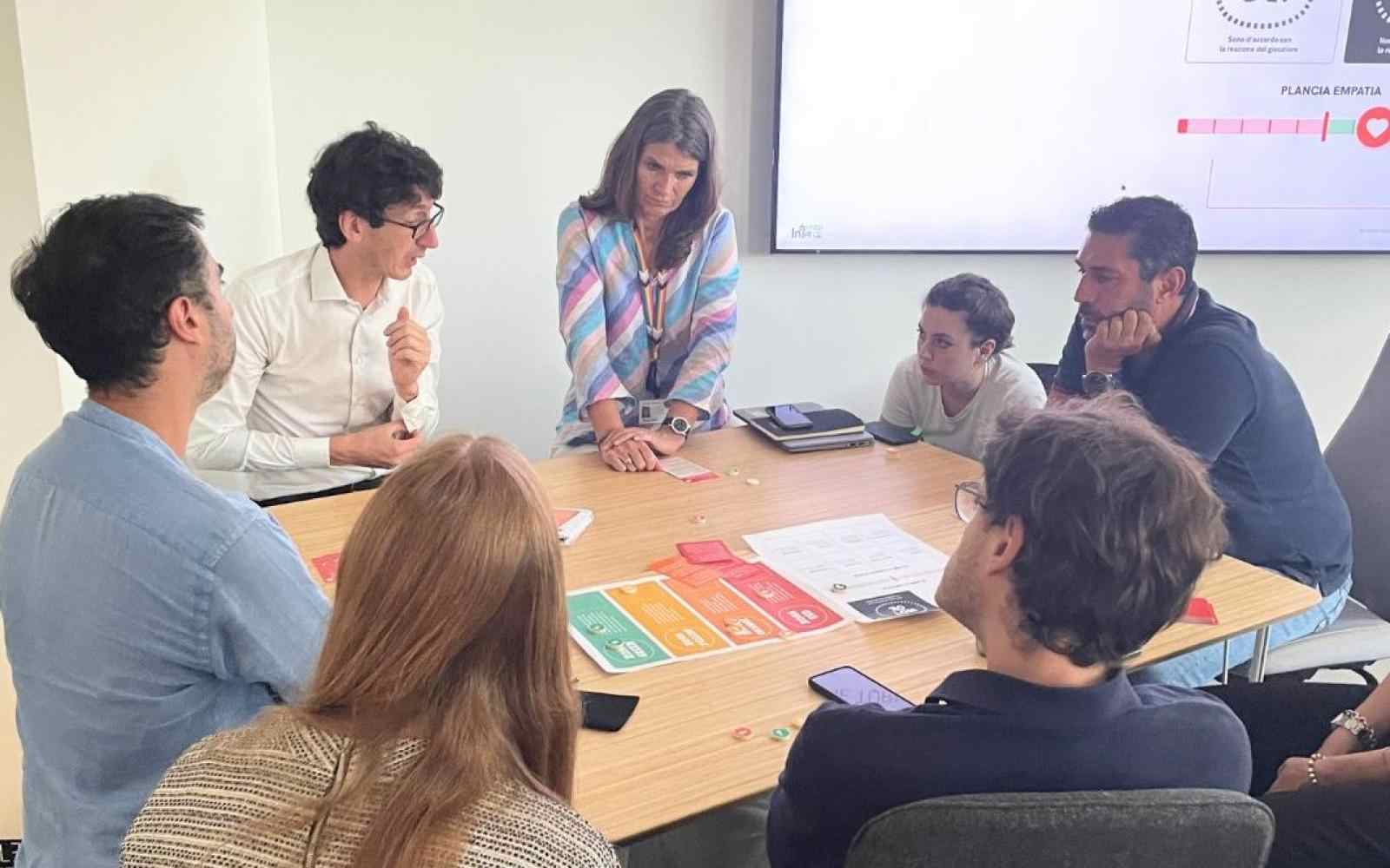 Testing the Breaking the Cycle game at with co-workers from IKEA Italy.jpeg