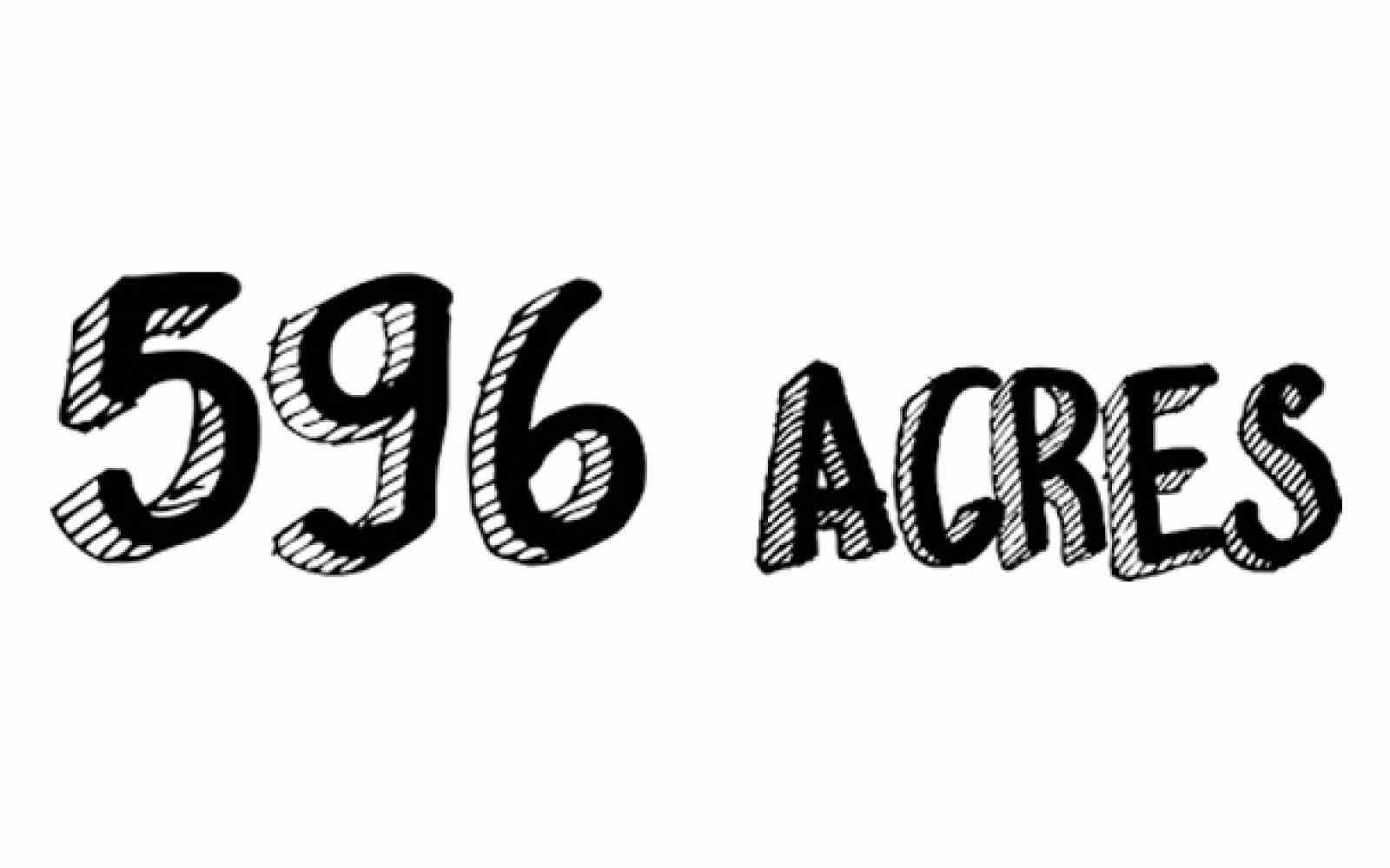 596 Acres - logo