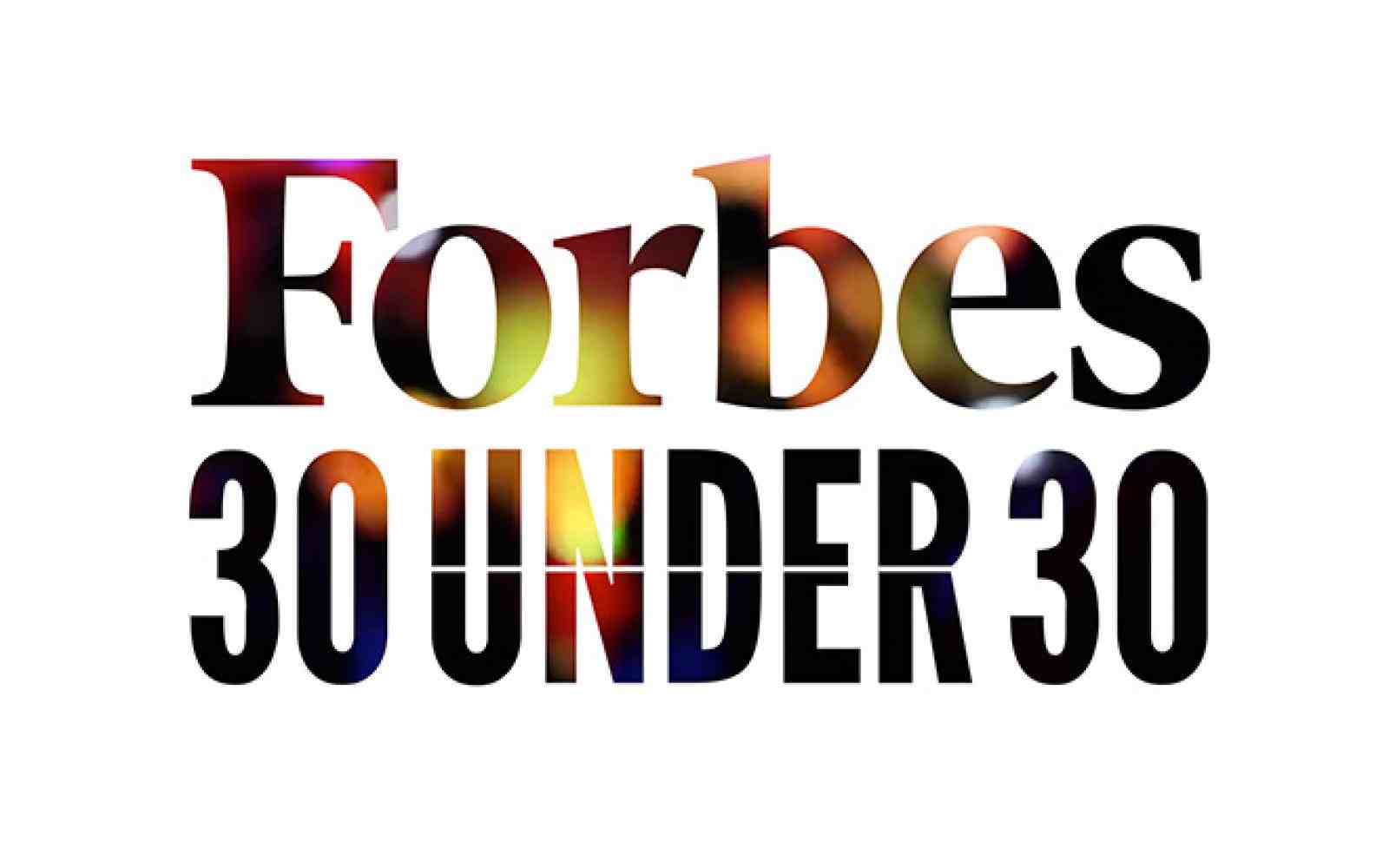 Forbes 30 under 30