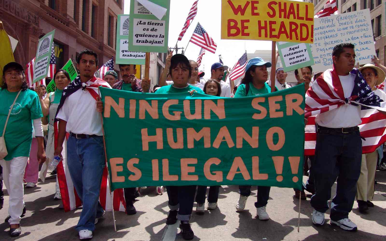 Photo from May Day Immigration March